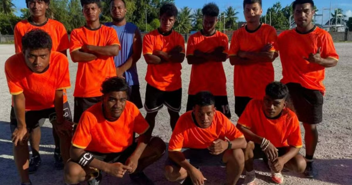 Seleção de Kiribati faz apelo para jogar a Copa antes que país 'suma do mapa'