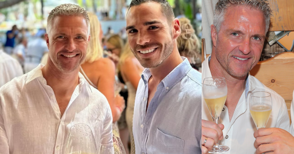 Vai virar série de TV na Alemanha: o casamento de luxo do irmão de Michael Schumacher com empresário 14 anos mais novo em Saint-Tropez