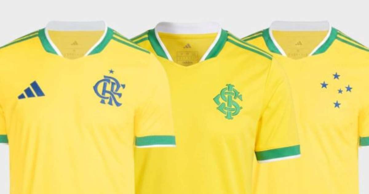Clubes apostam nas cores da Seleção Brasileira para lançar coleções especiais