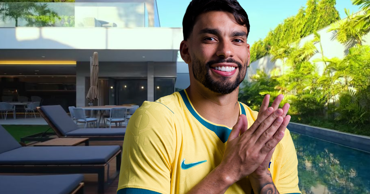 Na Copa do Mundo 2026, Lucas Paquetá ostenta mansão de R$ 25 milhões com cinema, hidromassagem e suíte de 120 m² em condomínio de Xuxa