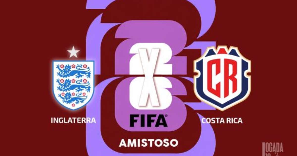 Inglaterra x Costa Rica, AO VIVO, com a Voz do Esporte, às 16h