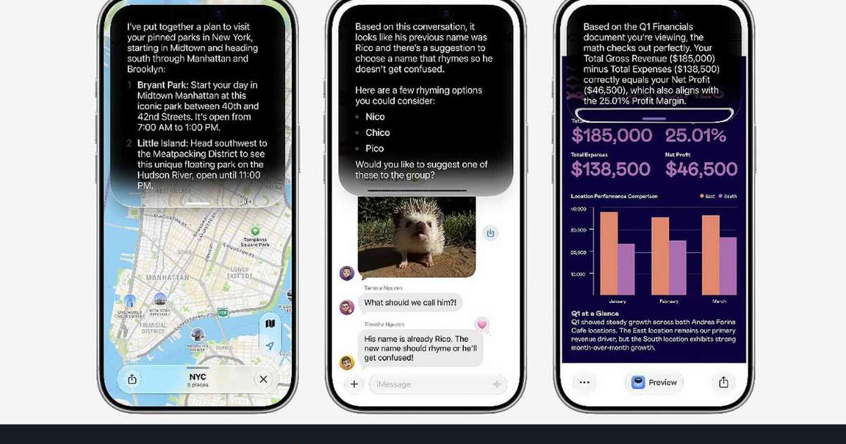 Estas são todas as novas funcionalidades da Inteligência Artificial da Apple e da Siri que chegarão ao seu iPhone com o iOS 27