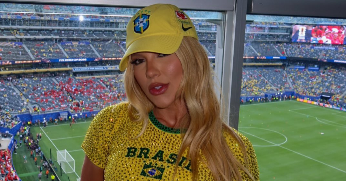 Virgínia diz que torceu por gol de Vini Jr. e desconversa sobre volta com craque: 'Nada a dizer'
