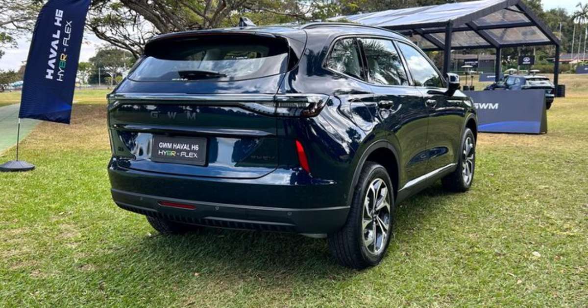 GWM Haval H6 faz 16 km/l e fica mais potente com sistema híbrido flex