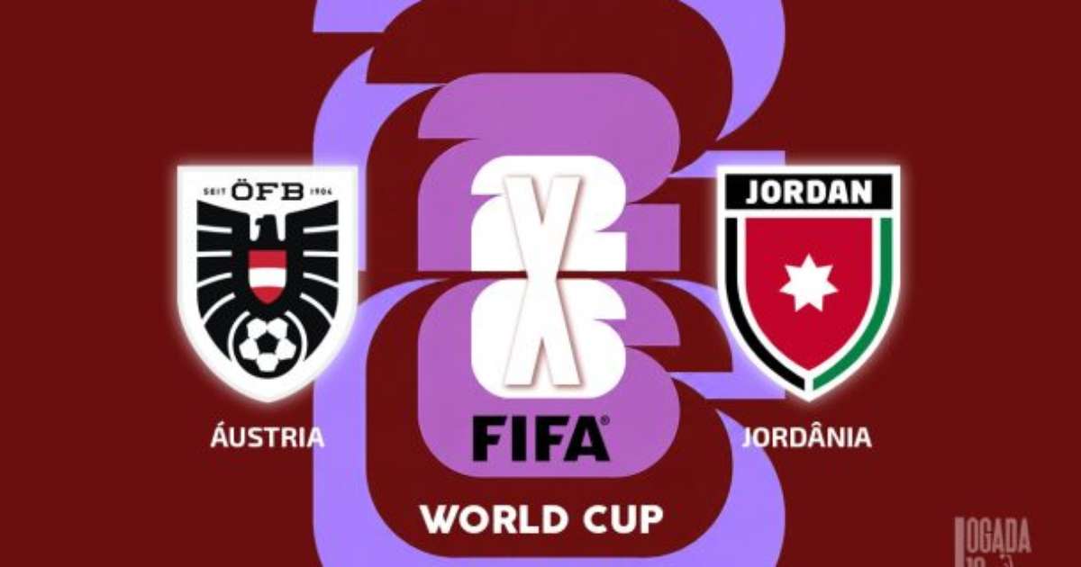 Áustria x Jordânia: onde assistir, escalações e arbitragem