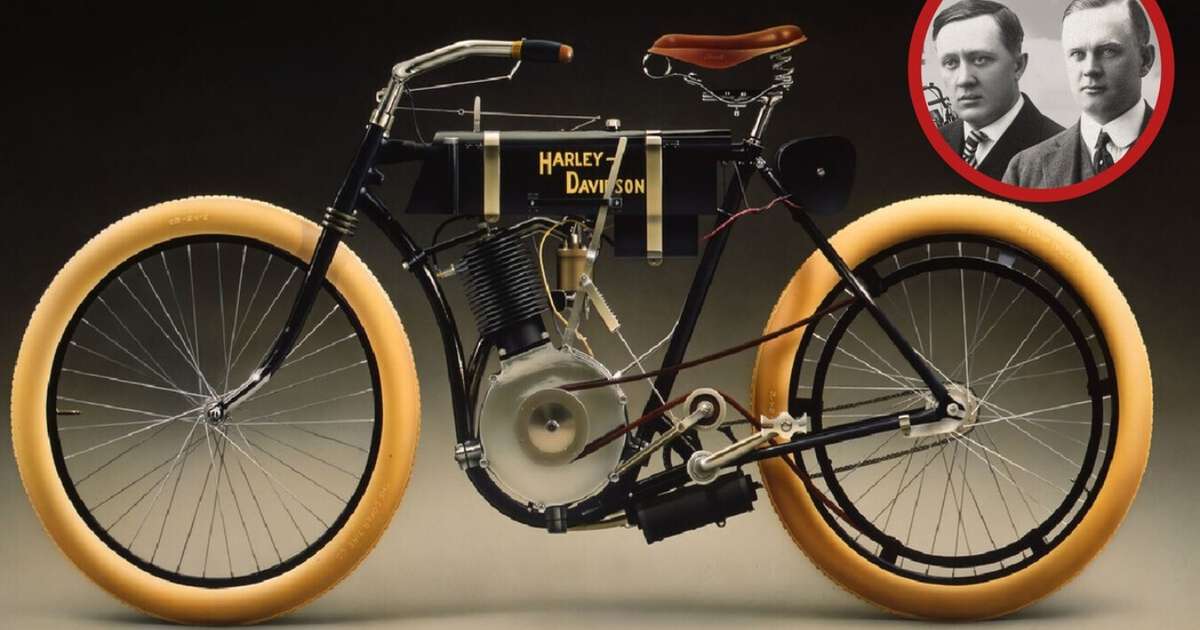 Há 123 anos, três engenheiros fizeram furos em uma lata de tomate para criar um carburador de motocicleta; a empresa deles hoje se chama Harley-Davidson