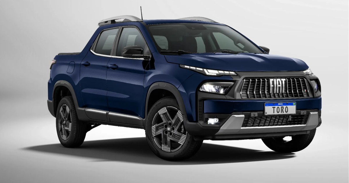 Fiat Toro 2027 estreia sistema híbrido e se torna a primeira picape eletrificada produzida no Brasil