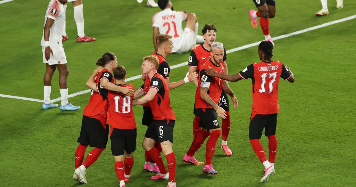 Áustria vence Jordânia com ajuda de gol contra e estreia bem na Copa