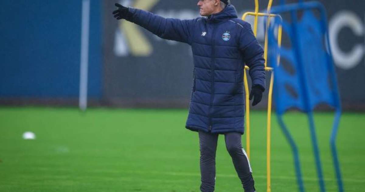 Grêmio conta com retorno de quatro jogadores em treino