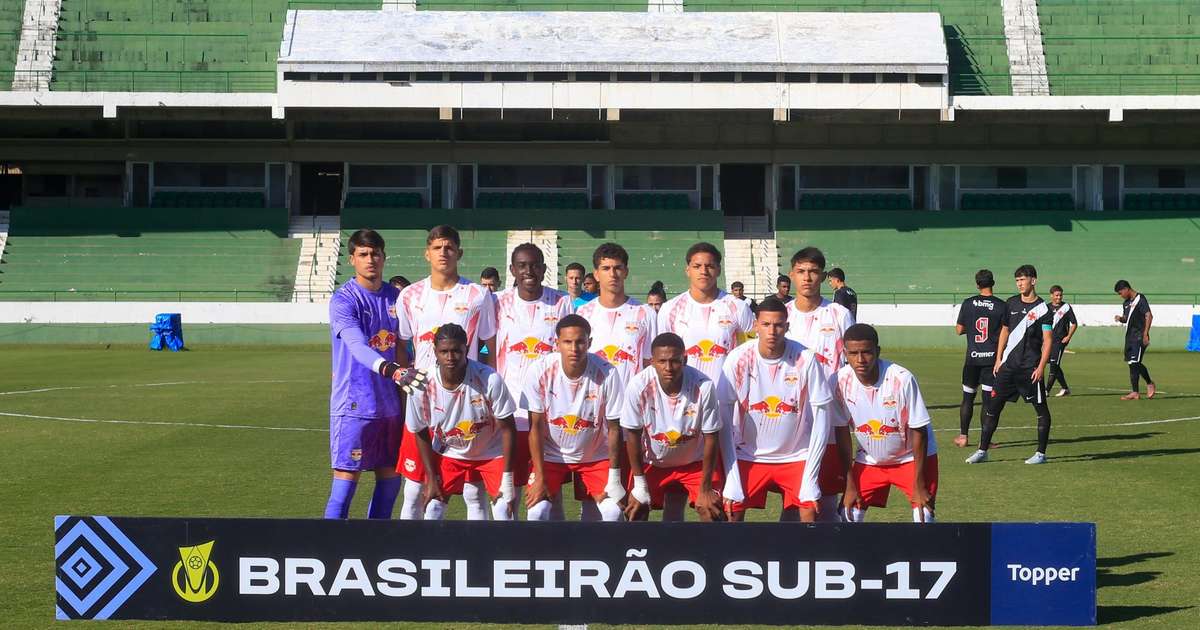 Red Bull Bragantino tem dois jogos do Brasileiro Sub-17 detalhados
