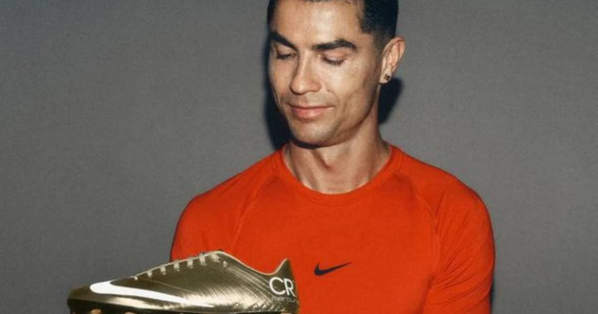 Nike anuncia nova chuteira dourada de Cristiano Ronaldo