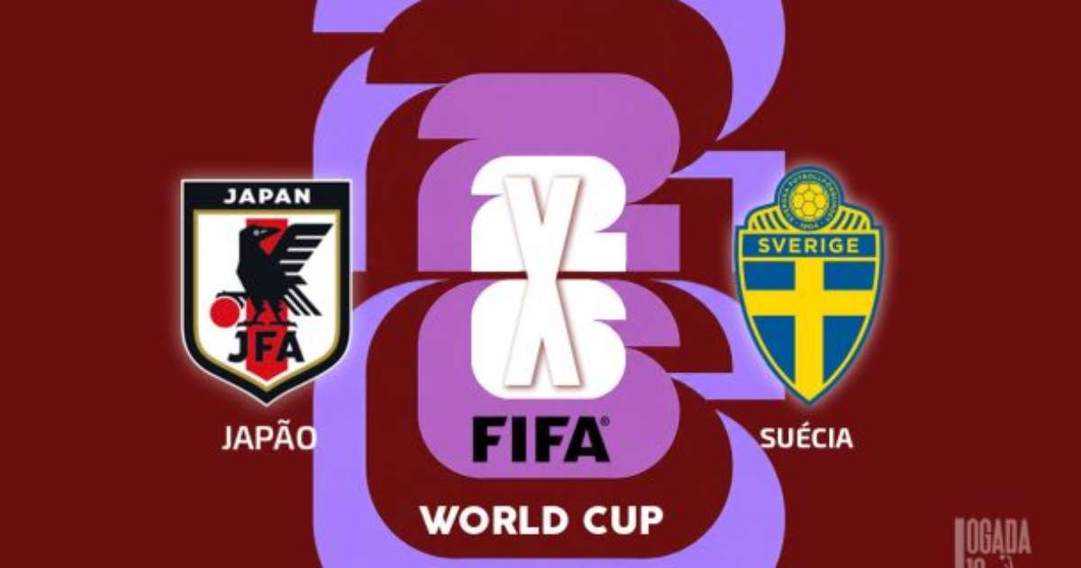 Japão x Suécia, AO VIVO, com comentários e estatísticas a partir das 19h