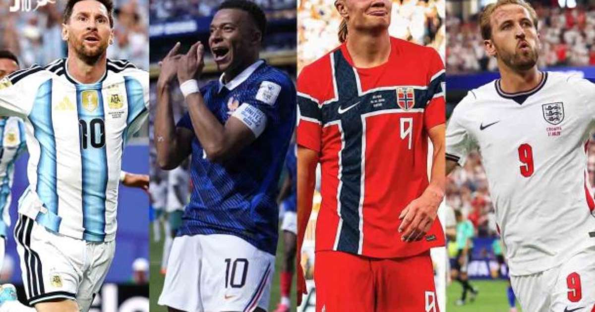 A Copa dos artilheiros: Haaland tem média de gols superior que rivais pela seleção