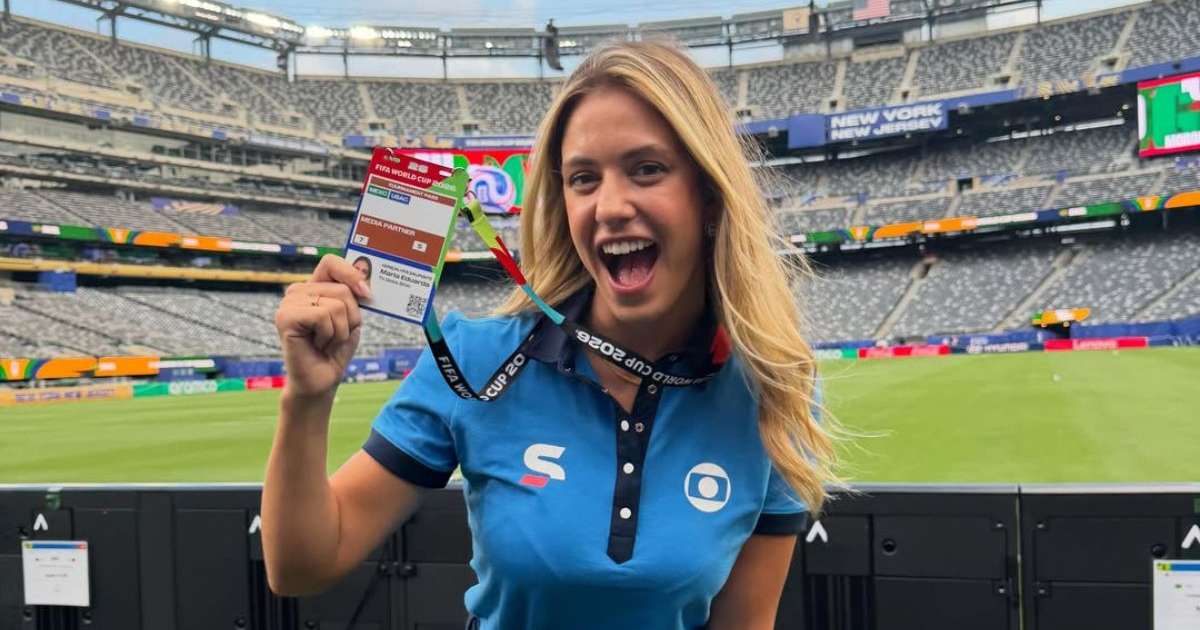 Jornalista da Globo é eleita a mais bonita da Copa do Mundo 2026: 'O importante é informar'