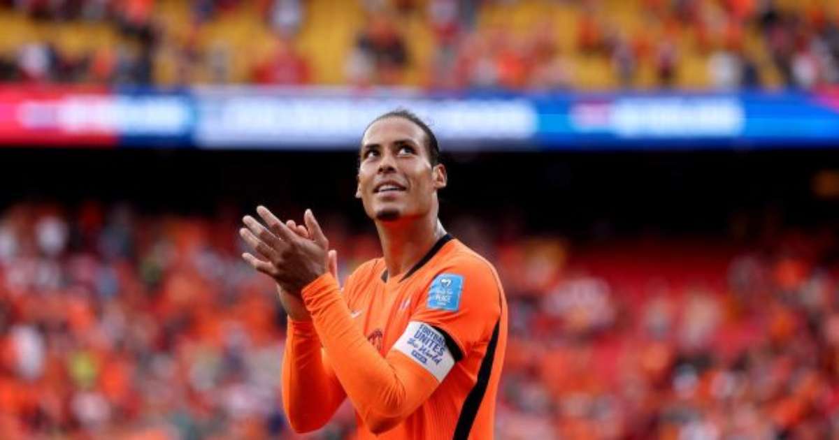Van Dijk cita Brasil como referência, mas mira duelo decisivo com Marrocos pela Copa