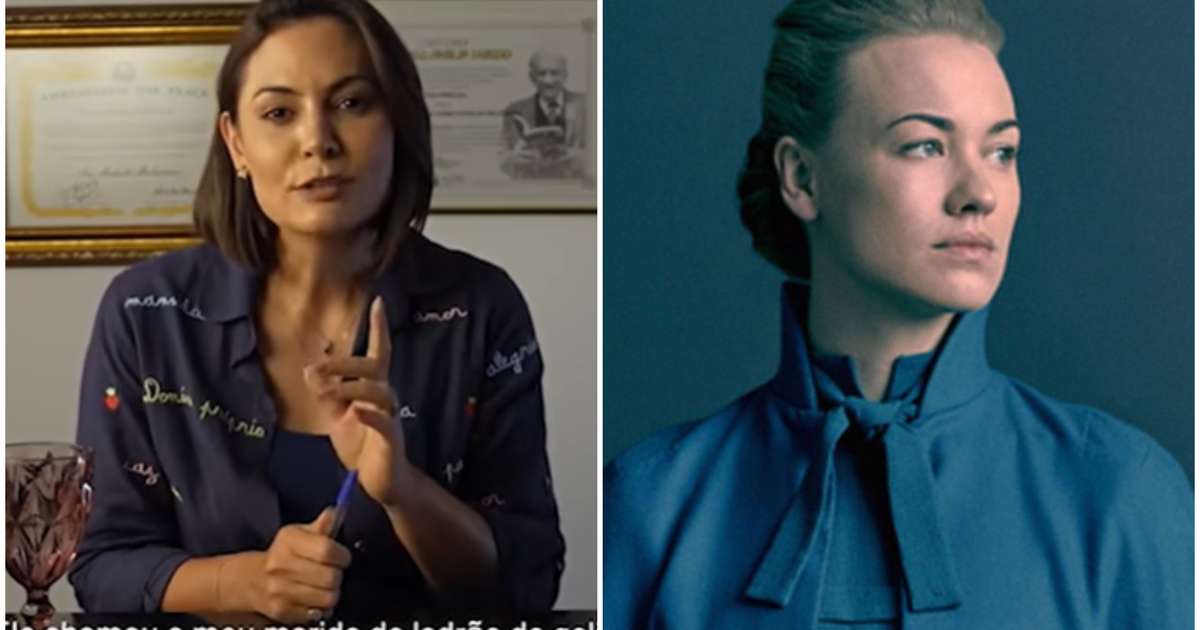O motivo da comparação entre Michelle Bolsonaro e  Serena Joy, de 'O Conto da Aia'