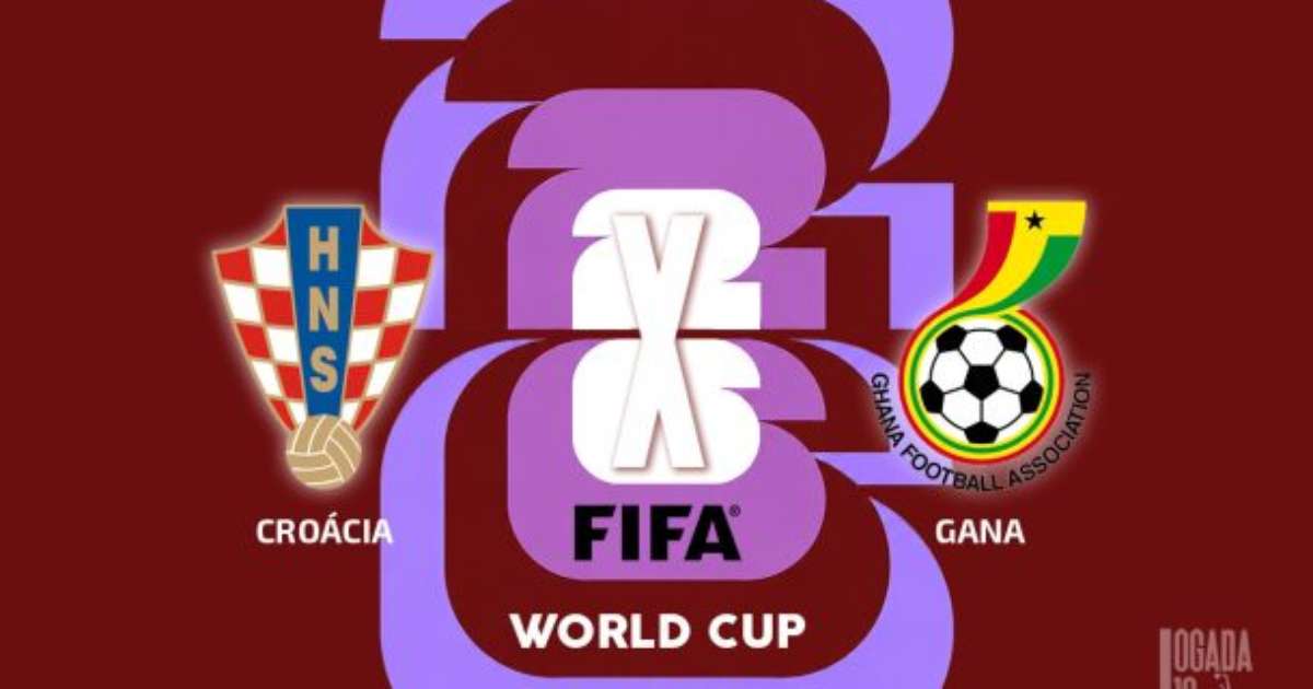 Croácia x Gana: duelo direto por vaga no mata-mata