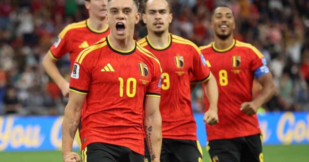 Com brilho de Trossard, Bélgica goleia e se classifica na Copa