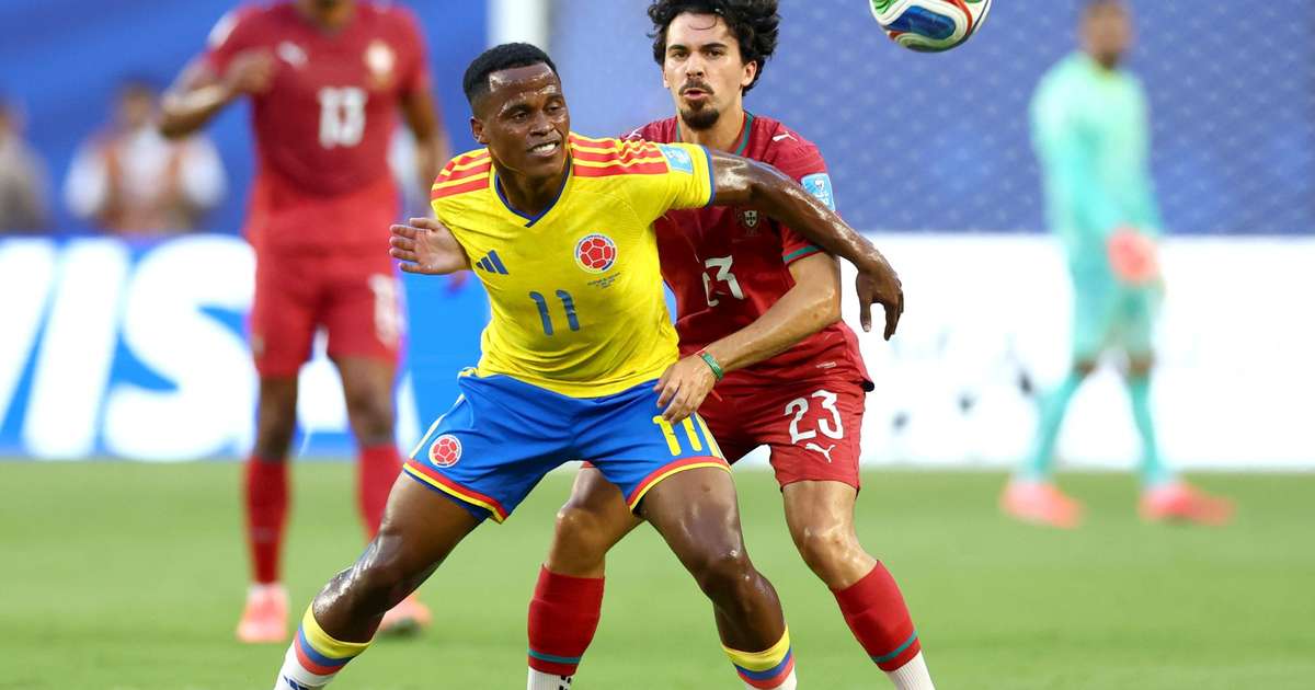 Colômbia empata com Portugal, confirma liderança do Grupo K e avança invicta às oitavas de final