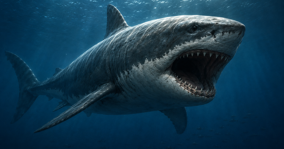 Vértebras perdidas do megalodonte são descobertas e sugerem que ele é ainda maior do que pensávamos quase o tamanho de uma baleia azul