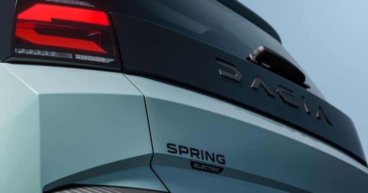 Dacia Spring tem teaser revelado e dividirá plataforma com o Twingo elétrico