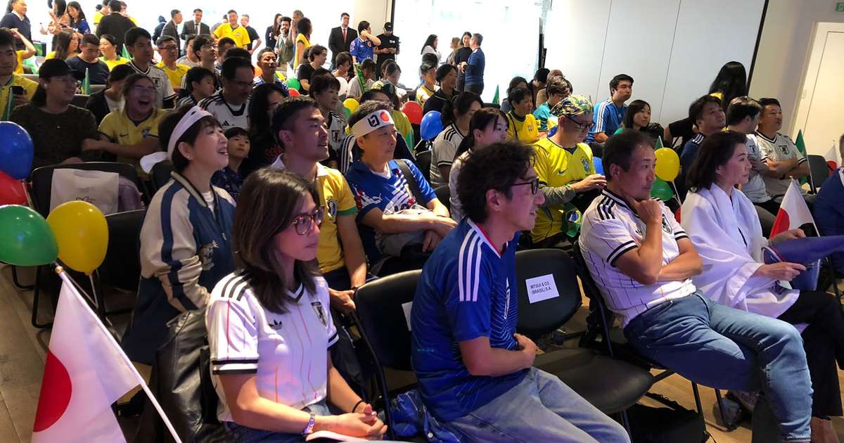 Da esperança à decepção: como foi assistir a Brasil e Japão ao lado de japoneses em São Paulo
