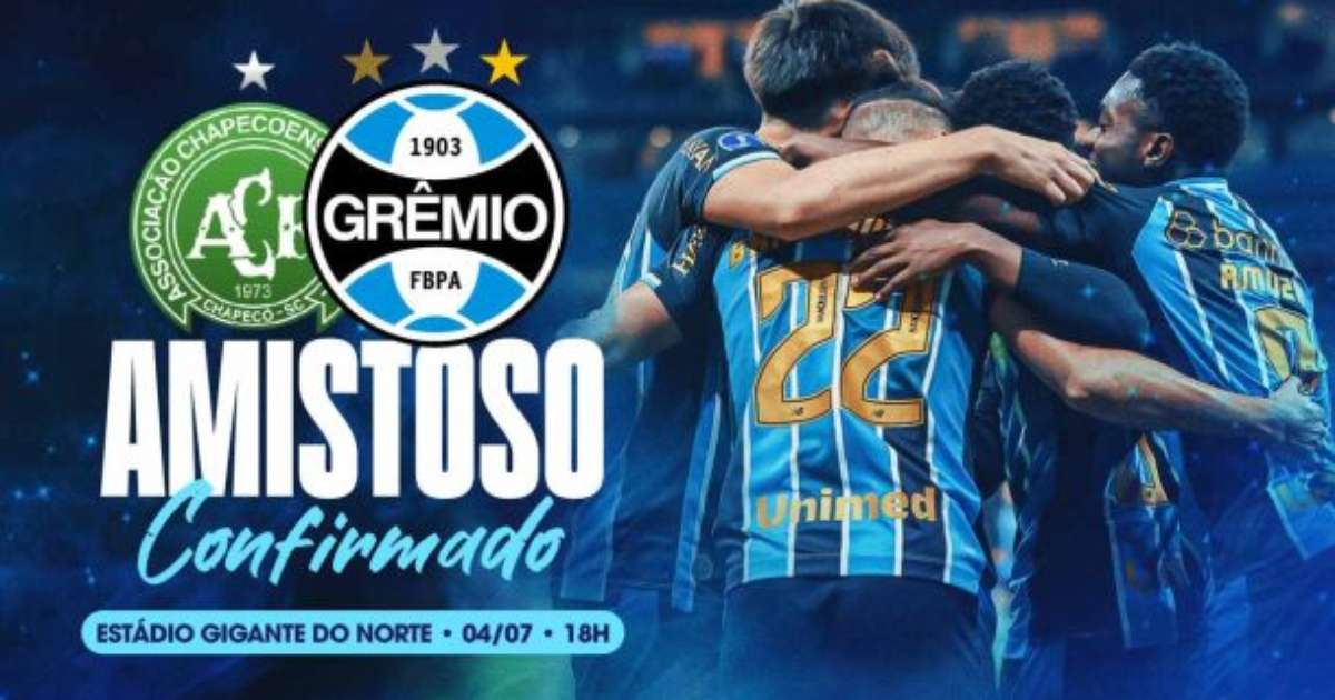 Grêmio estreia em Sinop e atende demanda de torcedores com amistoso contra a Chapecoense