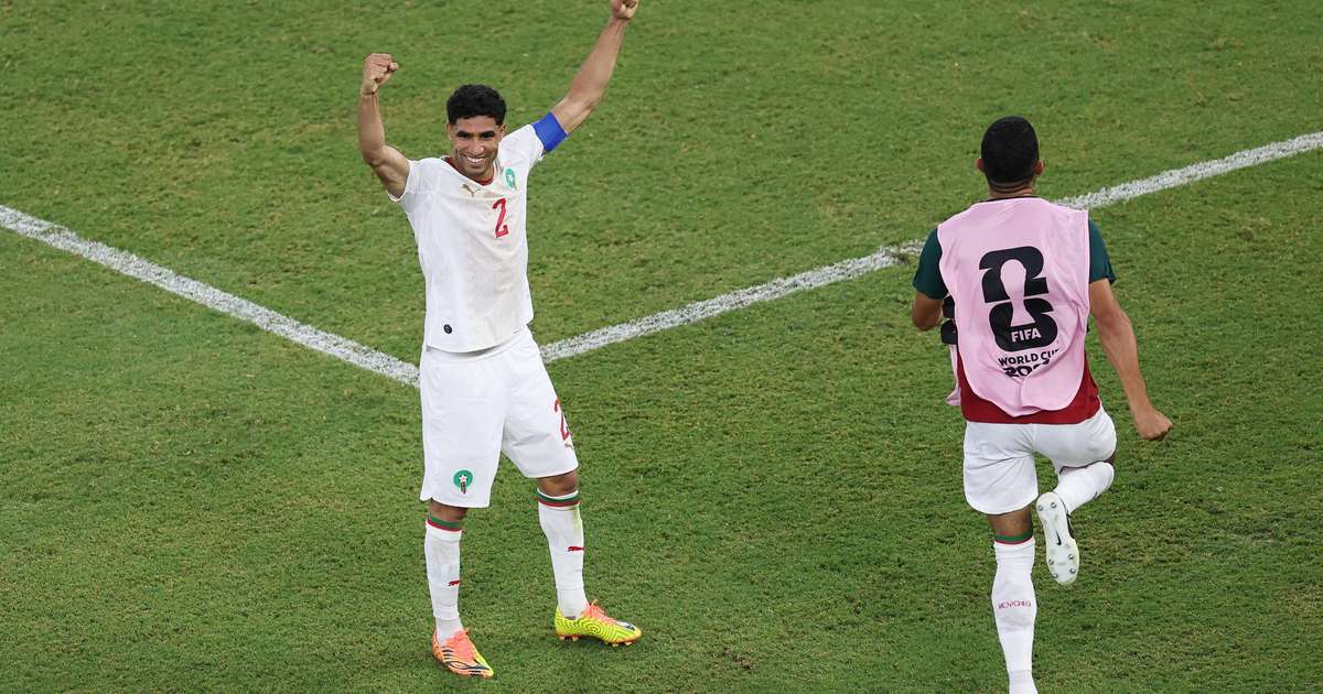 Hakimi exalta Marrocos após classificação histórica: "Mantivemos o foco"