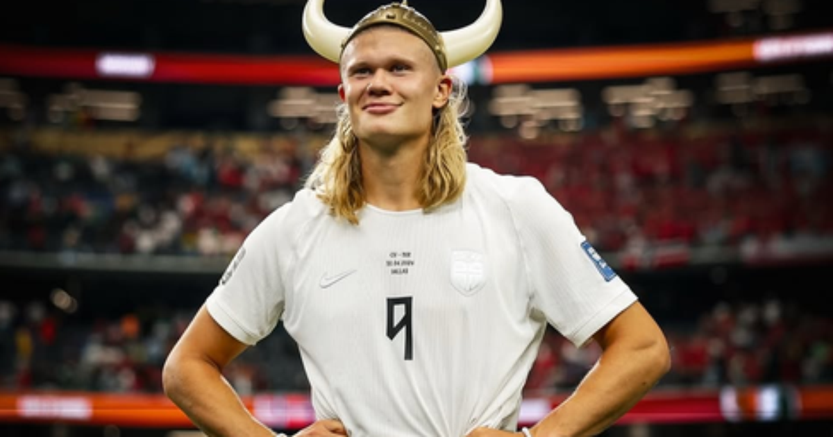 Haaland já sabe o tamanho do problema — photo: Terra Futebol