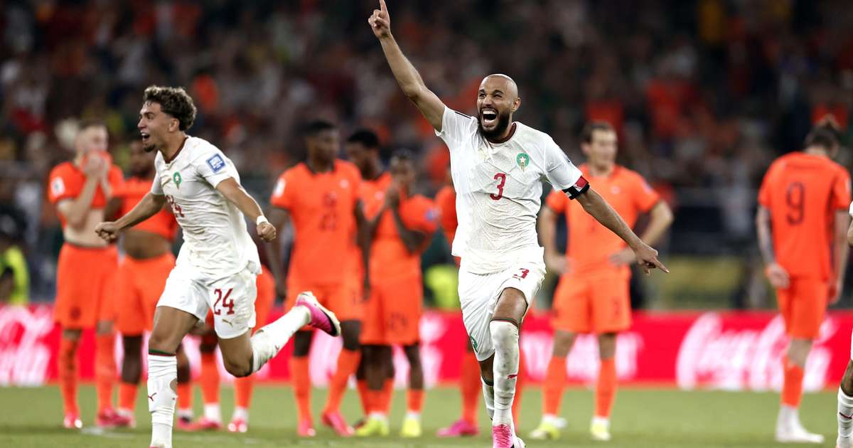 Marrocos bate Holanda nos pênaltis em jogo dramático e vai enfrentar Canadá nas oitavas da Copa