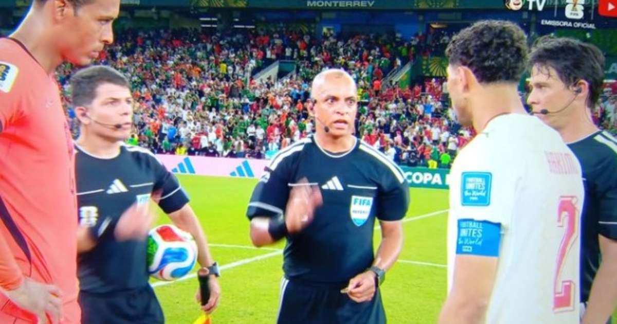 Wilton Pereira Sampaio tem atuação segura em classificação de Marrocos nos pênaltis na Copa do Mundo
