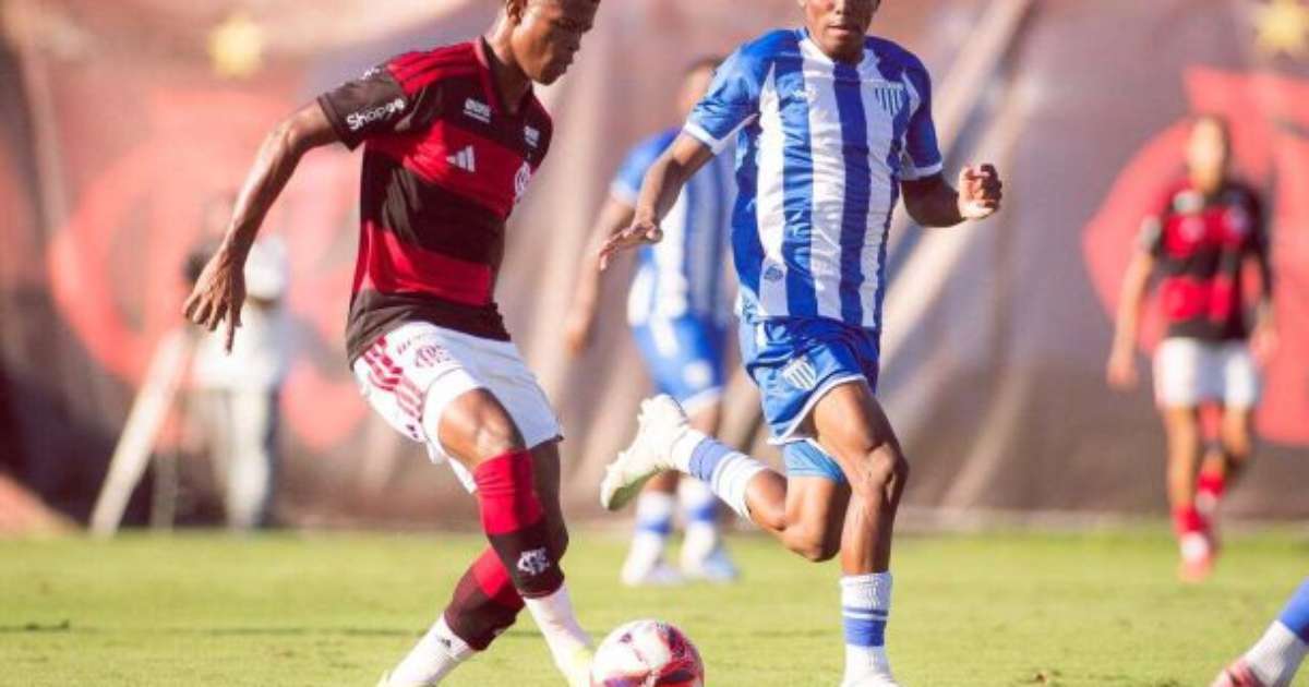 Avaí surpreende Flamengo e garante empate dramático que elimina rubro-negro do Brasileirão Sub-20