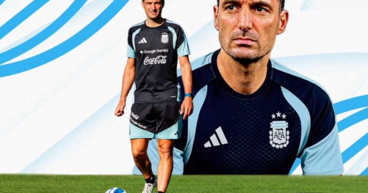 Com clima leve e time na mão, Scaloni faz seu 100º jogo pela Argentina