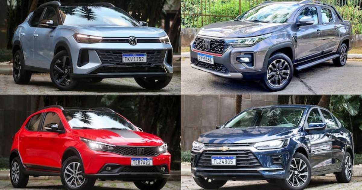 Os 50 carros mais vendidos do 1º semestre: Strada lidera e Tera surpreende