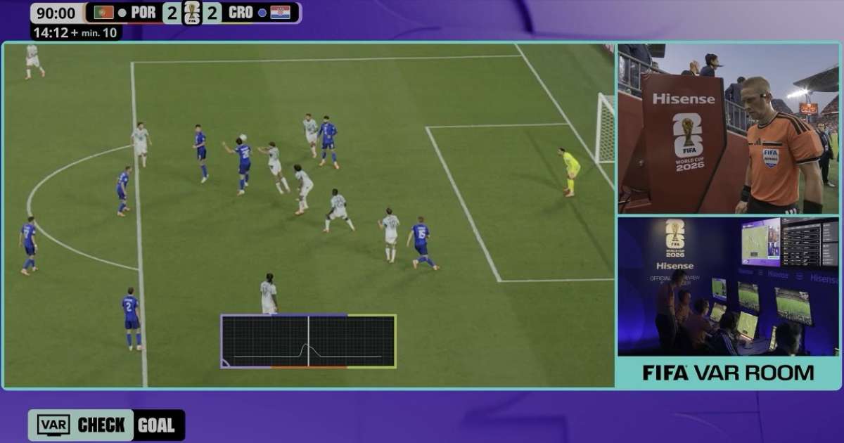 Fifa defende anulação de gol da Croácia com base em sensor na bola: 'Comprovado que houve contato'