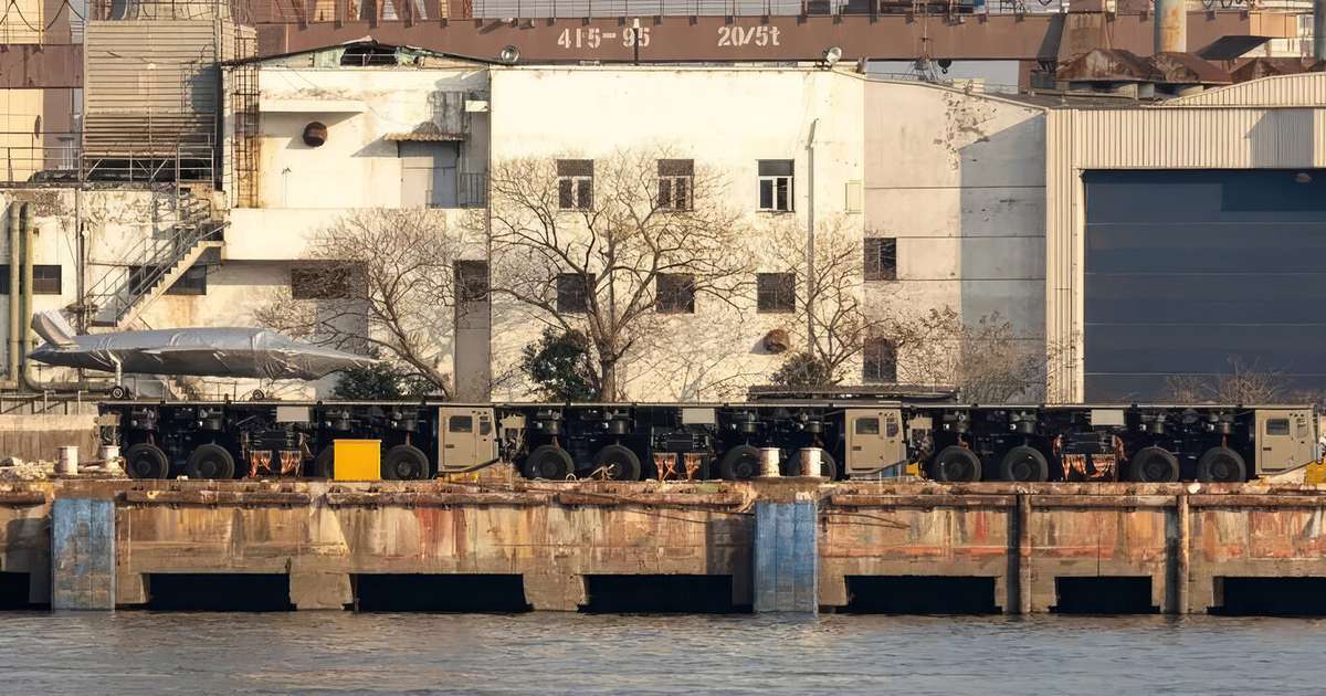 China quer transformar caminhões e contêineres em pistas de decolagem para drones