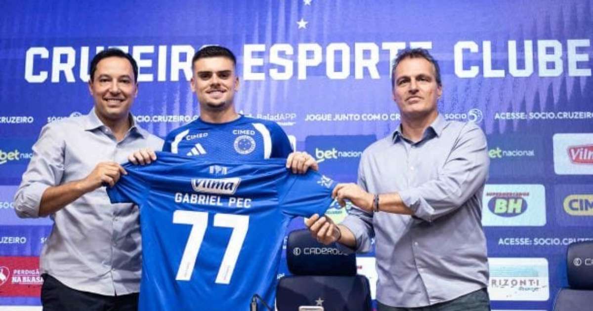 Gabriel Pec é o novo investimento do Cruzeiro: R$ 60 milhões para fortalecer a equipe na Libertadores