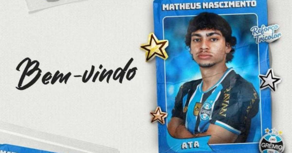 Grêmio investe em Matheus Nascimento e aposta na reabilitação do atacante de 22 anos