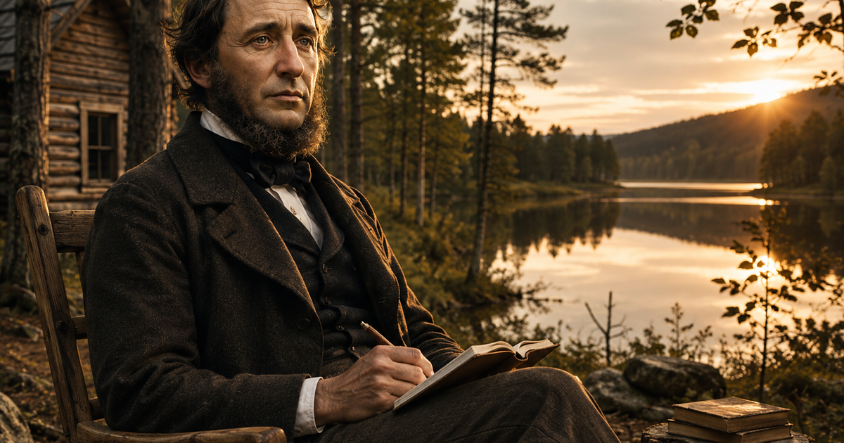 Uma das frases mais brilhantes da psicologia: "Em minha casa eu tinha três cadeiras: uma para a solidão, uma para a amizade e a terceira para a sociedade", disse o filósofo Henry David Thoreau