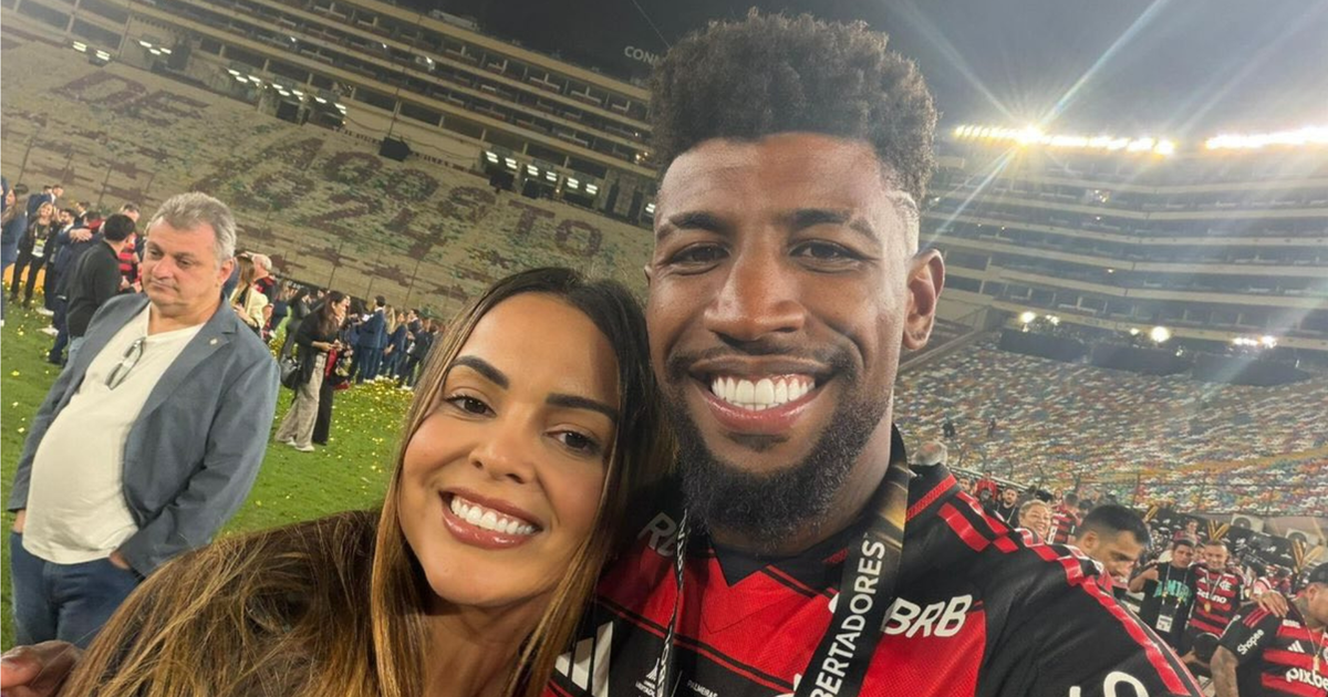 Absurdo! Esposa de Emerson Royal denuncia ataques racistas direcionados até ao filho do casal.