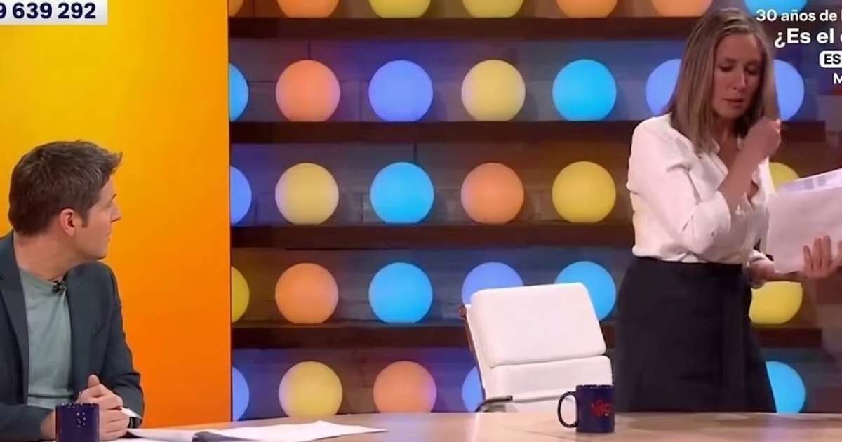 Jornalista espanhol chora ao vivo em programa de TV e abandona o estúdio