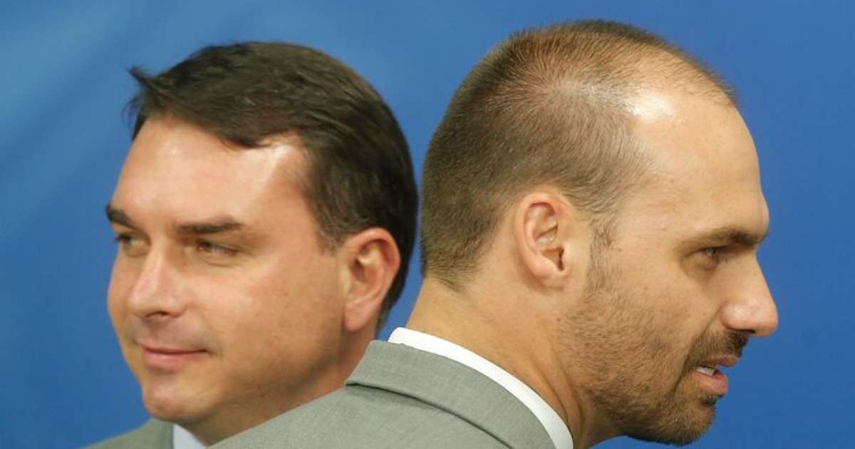 Eduardo pede volta de Magnitsky após Moraes suspender visitas de Flávio a Bolsonaro