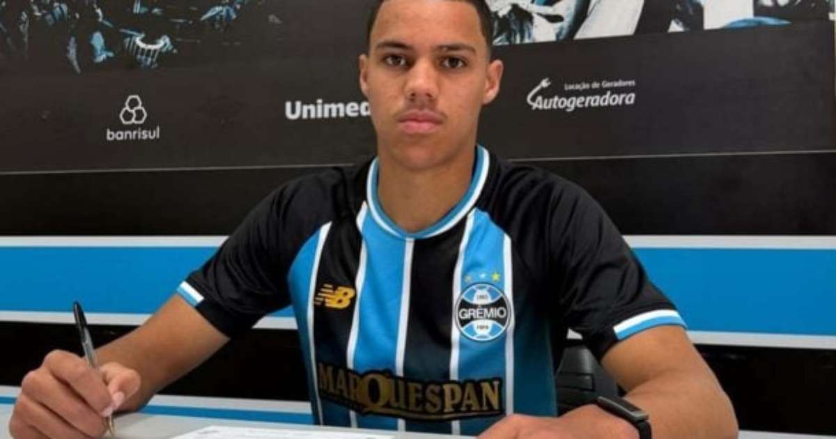 Aos 16 anos, Thiel é o novo nome do Grêmio na busca por talentos da base