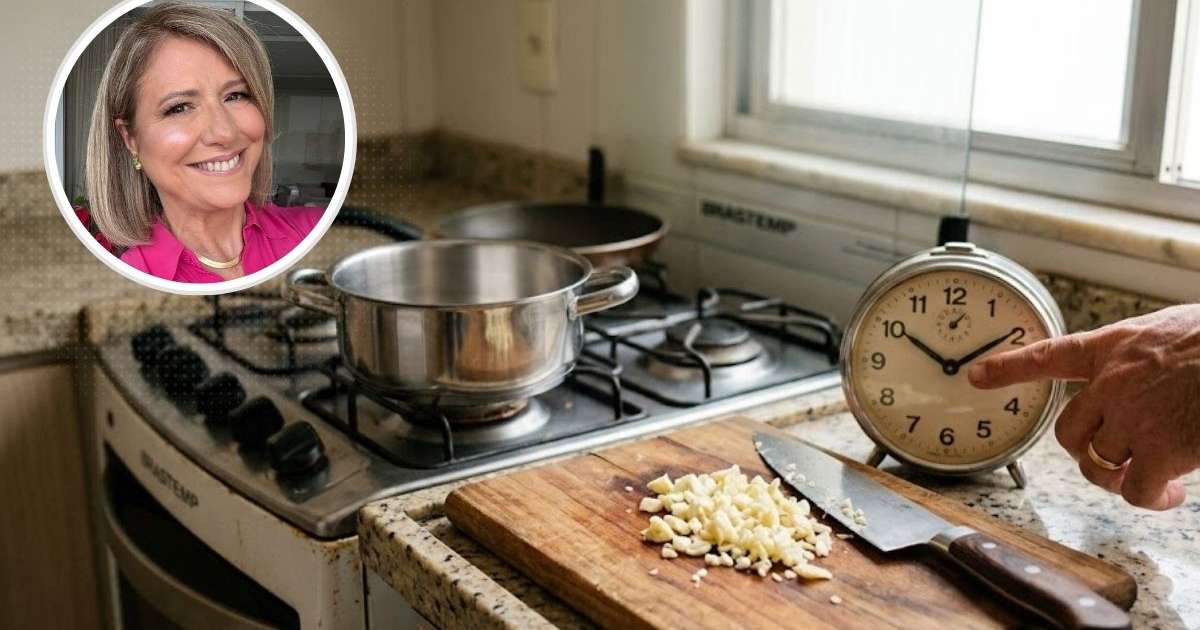 Aprenda por que esperar 10 minutos após picar o alho potencializa nutrientes