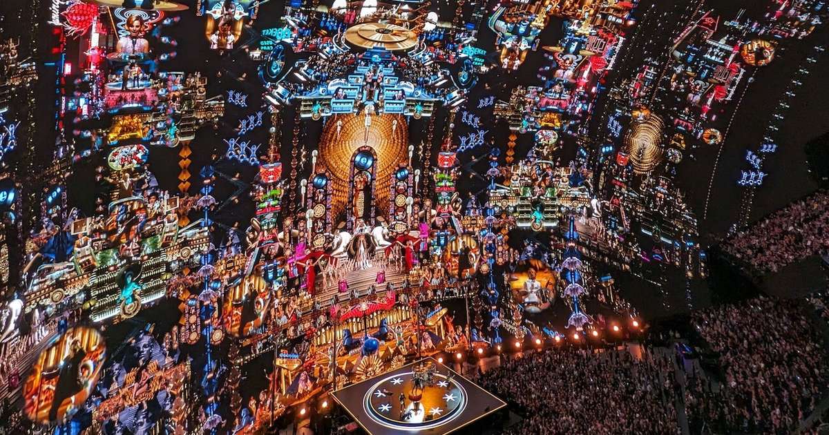 Sucesso da Sphere em Las Vegas comprova que o público busca espetáculo, não repetição