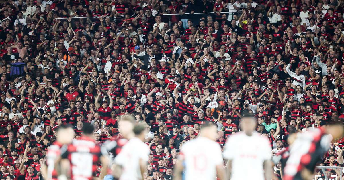 Torcida do Flamengo expõe abismo para rivais cariocas