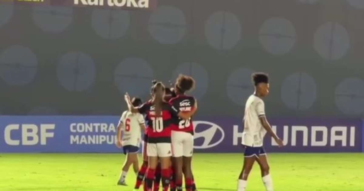 Flamengo avança às quartas de final da Copa do Brasil Feminina ao vencer 3B da Amazônia
