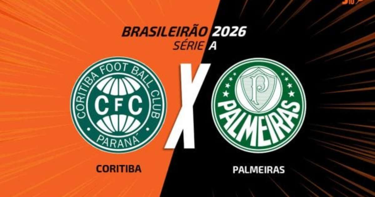 Coritiba e Palmeiras se enfrentam em duelo decisivo às 18h; acompanhe tudo AO VIVO!
