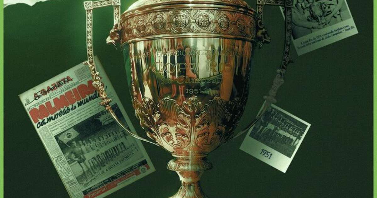 Palmeiras comemora 75 anos da conquista da Copa Rio de 1951