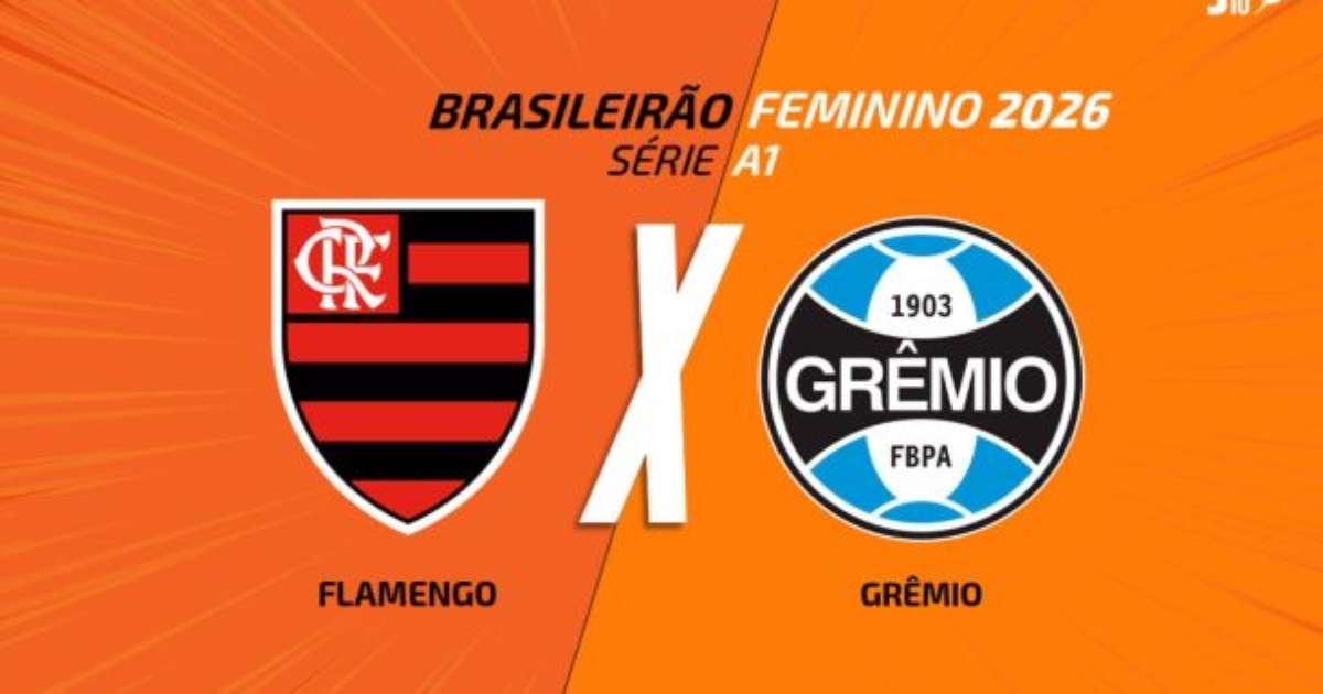 Flamengo e Grêmio se enfrentam em duelo decisivo no Futebol Feminino: detalhes, escalações e arbitragem